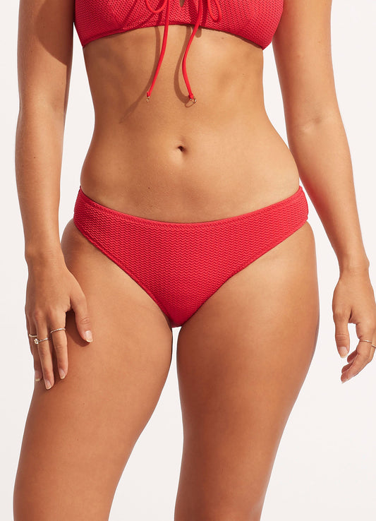Sea Dive Hipster Pant - Chilli Red