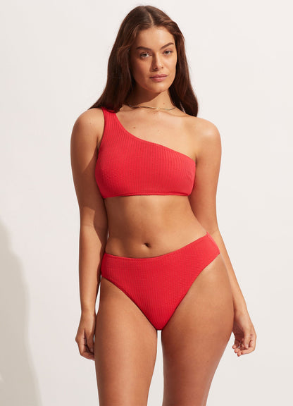 Sea Dive High Rise Pant - Chilli Red
