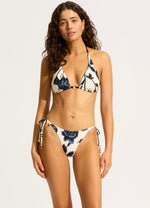 Rococo Tie Side Rio Bikini Bottom - Black