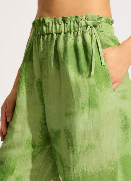 Sunray Drawstring Pant - Sage