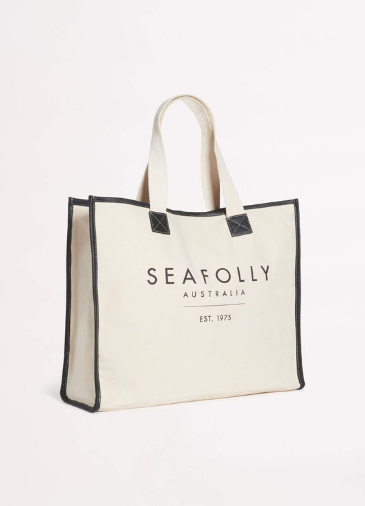 Canvas Tote Bag - Black