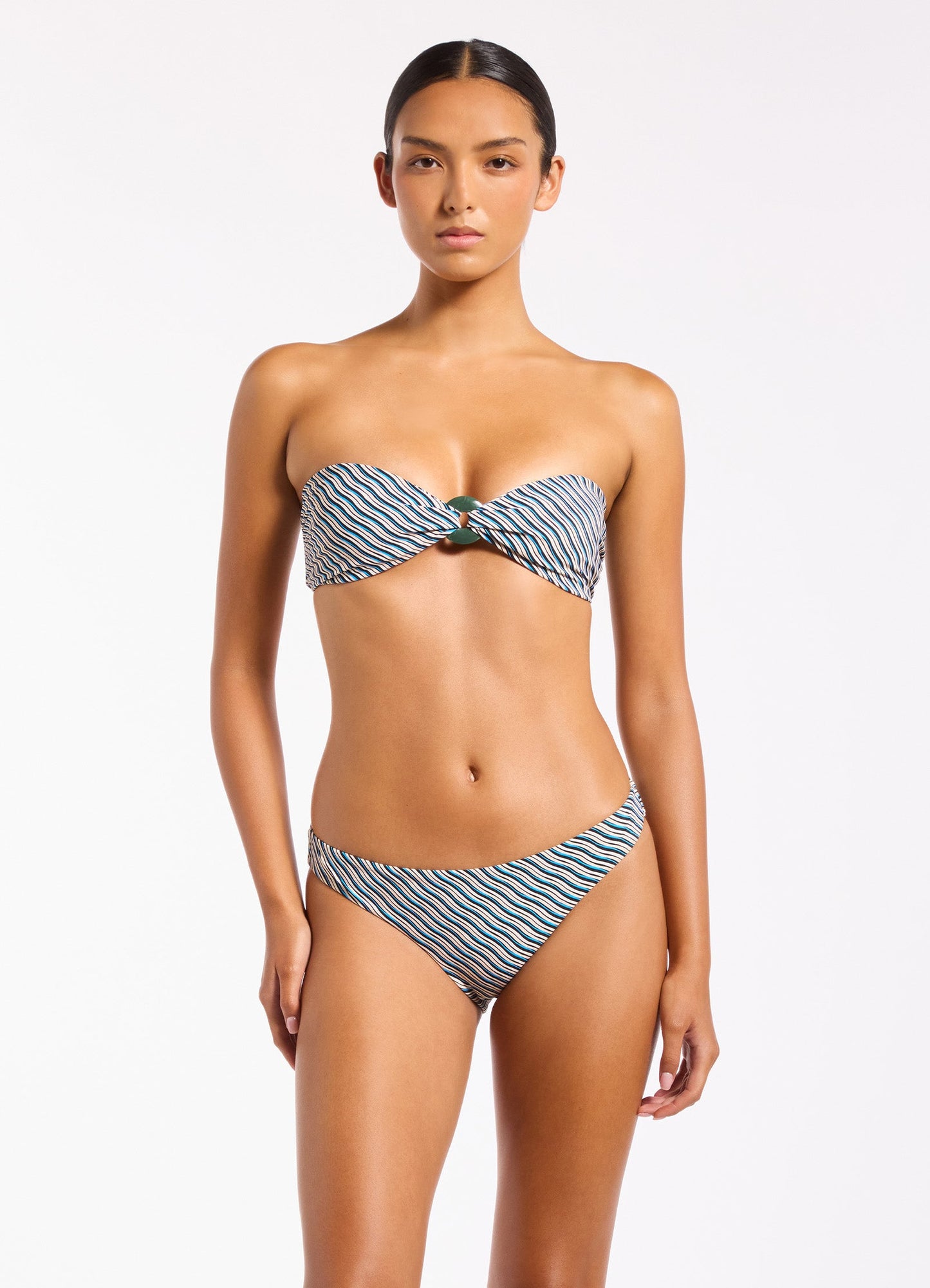 Onda Bandeau Bikini Top